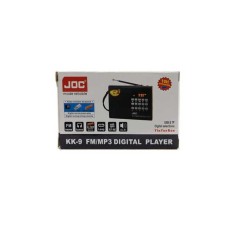 Radio FM 88-108MHz USB /SD redare MP3 (USB /SD) cu acumulator antena telescopica rotativa cablu alimentare JOC KK-9 (304)