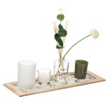 Set Lumanare, suport si sticla pentru ulei parfumat, ATU-086999, Oem