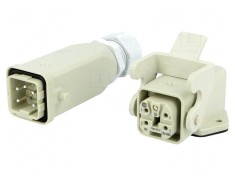 Set Complet Conector HDC Tată-Mamă Soclu-Mufă Han Kit