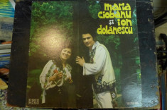 Maria Ciobanu si Ion Dolanescu - Pe sub dealul cu izvorul - STM-EPE 0828 / 1974 foto