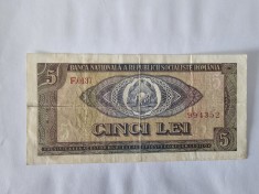 Romania 5 Lei 1966 foto