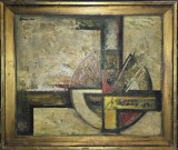 Tablou Dinu Mihai Falcoianu - Peisaj marin cu doua orizonturi (pictura)