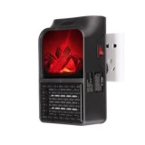 Mini aeroterma portabila FOXMAG24&reg;, 900W, ecran digital, Temperatura Ajustabila, Lumina Ambientala, negru