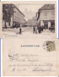 Sibiu - Heltauergasse- clasica, rara, Circulata, Printata