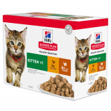 Cumpara ieftin Hill&amp;#039;s Science Plan Feline Kitten Pui &amp;amp; Curcan 12 x 85g, Hill&#039;s