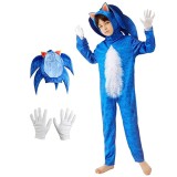 Costum Ariciul Sonic KidMania&reg; pentru copii 3-5 ani 90-110 cm