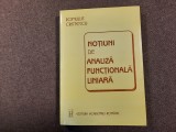 Romulus Cristescu - Notiuni de analiza functionala liniara