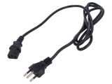 Cablu IEC C13 mamă 1,8m 3x0,75mm2 PVC NBR 14136 - POS