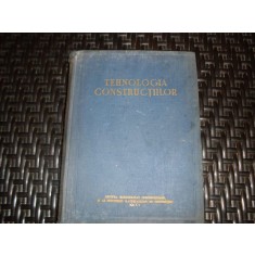 Tehnologia Constructiilor - D. D. Biziuchin, M. A. Veber, M. G. Davidson, V. C, 21023