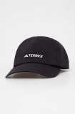 Adidas TERREX șapcă culoarea negru, cu imprimeu IN4641