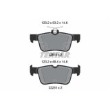 Textar set placute frana, frana disc Q+