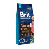 Brit Sensitive, hrana uscata pentru caini, Miel, 15 kg