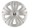 Set 4 Capace Roti, potrivite jantelor de R16, pentru Renault, model glory Gri, Autohelix MSA