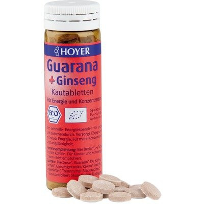 Dropsuri cu guarana si ginseng eco 60 buc HOYER foto