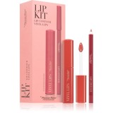 Pierre Ren&eacute; Professional Lip Kit set cadou de buze 04 Warm Nude Fusion 2 buc