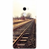 Husa silicon pentru Xiaomi Mi Mix 2, Railroad