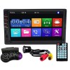MP5 Player Techstar&reg; 7035, 2DIN, Camera Marsarier, Ecran HD Touch 7&quot;, Comenzi Volan, Telecomanda, MirrorLink, Bluetooth 4.2