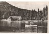 CPIB 22749 - CARTE POSTALA - TUSNAD, CU BARCA PE LAC, RPR, Circulata, Fotografie