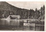 CPIB 22749 - CARTE POSTALA - TUSNAD, CU BARCA PE LAC, RPR