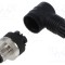 Conector M12 mufă tată 4 pini 125V 4A IP67 &icirc;n unghi pe cablu LUTRONIC
