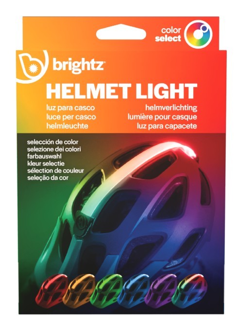 Lumina LED RGB pentru casca