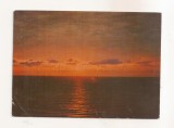 RF159 - Carte Postala - Litoral. rasarit de soare, circulata 1983