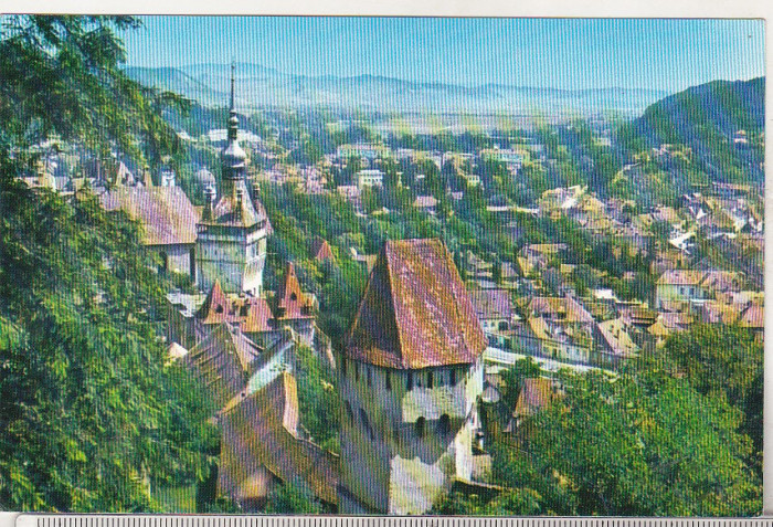 bnk cp Sighisoara - Vedere - uzata