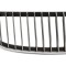 Grila radiator Bmw Seria 3 E90/E91 2004-08.2008 Model 325d, 325i, 325Xi, 330d,330i, 330Xd, 330Xi, 335d, 335i, 335Xi, partea dreapta, crom/crom/negru,