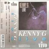 Kenny G - Live, Caseta Audio, Album Vivo, Produs in Romania