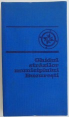 Ghidul strazilor municipiului Bucuresti