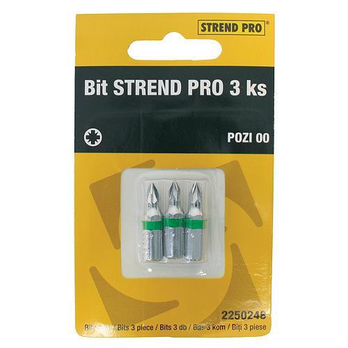 Bit Strend Pro Pozidriv 02, bal. 3 buc.