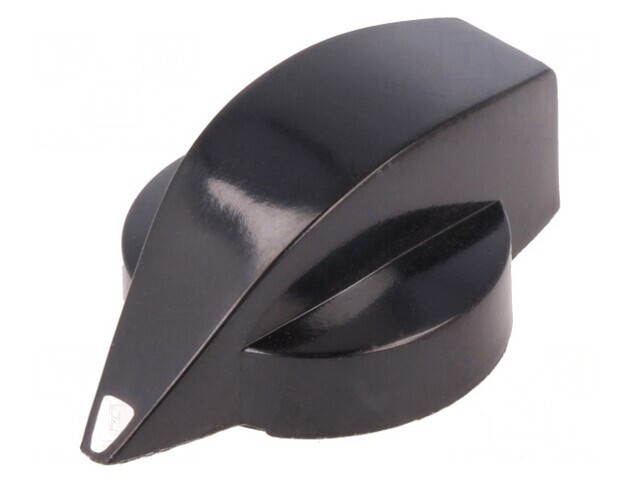 Buton rotativ termoplastic 6mm 20,3x12,8mm