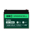 Acumulator Green Cell AGM 12V 28Ah VRLA Baterie Plumb Acid