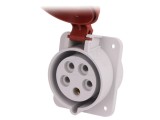 Conector alimentare AC trifazat soclu mamă 32A 400VAC IP44