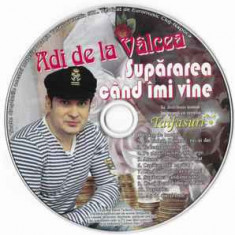 CD Adi de la Vâlcea ‎– Supărarea Când îmi Vine, original, fără coperți