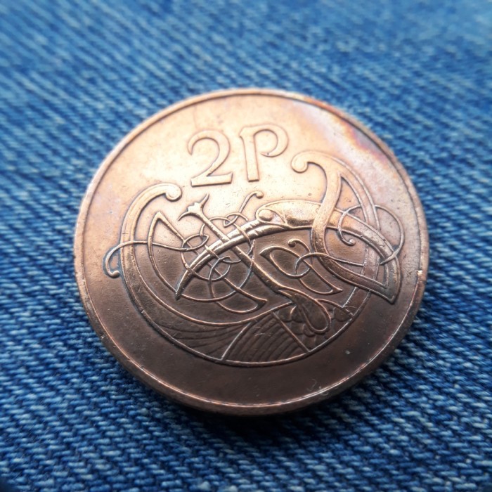 1L - 2 Pence 1971 Irlanda