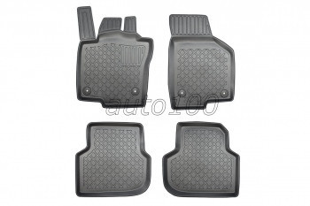 Covorase cauciuc auto tip tavita dedicate Volkswagen Jetta (NCS) S/4 1.2011-