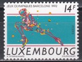 Luxembourg 1992 - Jocurile Olimpice - Barcelona, MNH, Nestampilat