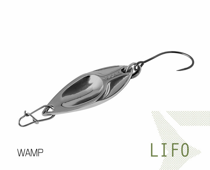 Lingurita oscilanta Delphin LIFO 8/2,5g Wamp