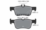 Set placute frana TEXTAR 2253101