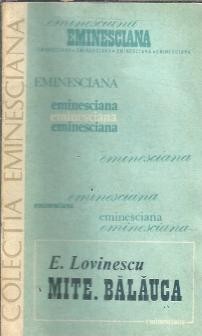 Mite. Balauca - Eugen Lovinescu foto