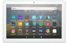 Tableta Amazon Fire HD 8 inch Quad Core 32GB 2GB RAM Android 9.0 Pie White foto