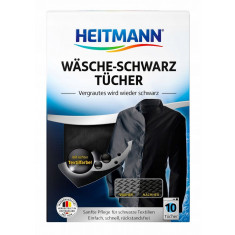 Șervețele de rufe Heitmann pentru a restabili negrul 10 bucăți