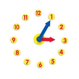 Set de activitati cu ceas Learning Resources, 6 x 28 cm, 5 - 9 ani