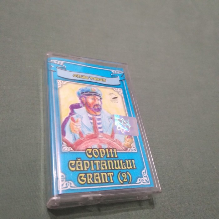 CASETA AUDIO COPII CAPITANUL GRAND -JULES VERNE VOL 2 RAR !!!! ORIGINALA ROTON