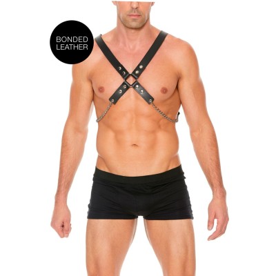 Leather Chain Harness One Size foto