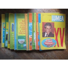 Lot Revista LUMEA 37 NUMERE / 25 NUMERE ANUL 1980 SI 12 NUMERE ANUL 1981