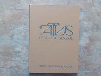 ATLAS GEOGRAFIC GENERAL , 1983 foto
