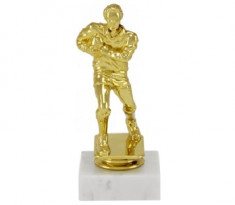 Figurina Rugby plastic-marmura, 14 cm inaltime foto