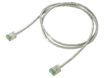 Cabluri de rețea U/FTP Cat 8.1 1m 32AWG LSZH gri foto